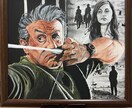 リアルな水彩画で映画ポスター風に仕上げます 水彩画で映画ポスターのような世界に一つの作品お描きします！！ イメージ1