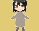 SNSにピッタリなバストアップアイコン描きます キラキラかわいいデフォルメアイコンが欲しい方に！ イメージ2