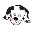 ポップなブサカワイラストお描きします アイコンイラスト、カップルイラスト、愛犬イラスト イメージ2