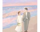 透明感のあるふんわり優しいイラストをお描きします お手頃価格であなただけの思いが伝わるイラストを！ イメージ3