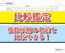 姓名判断自動鑑定ツールを提供します 五格・三才・比較表をExcelで作成 イメージ3