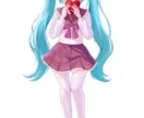 人物イラスト・立ち絵を描きます キャラクターの魅力を最大限に引き出すイラストをお届けします。 イメージ1