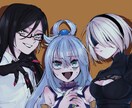 アイコン〜一枚絵まで、ご希望のイラスト制作します サムネイル、アイコン、立ち絵、一枚絵などなんでも描きます！ イメージ3