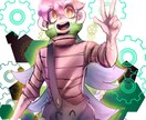 実績あり！ダーク系可愛いデフォルメイラスト描きます ♡ダークでユニークな世界観をあなたにお届け致します！♡ イメージ5