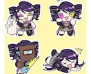 ミニキャラ制作いたします SNS・配信・グッズ化に使用していただけます イメージ2