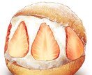 動画の挿絵やメニューに！食欲そそるゴハン描きます どんな料理も思わず食べたくなるアニメタッチの料理にします！ イメージ1