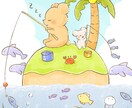 絵本や小説の挿し絵お描きします 商用◎あたたかさ感じる優しいタッチで物語を彩ります。 イメージ5