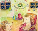 風景画、キャラクターイラスト描きます 【風景・キャラクターOK！】B2までの絵を水彩で描きます！ イメージ4