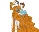 結婚式のアイテムに使えるイラストを描きます 写真を元にイラストを作成して画像でお届けします◎ イメージ5