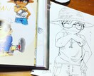漫画やアニメの絵を描きます 原画のようなクオリティに仕上げます。 イメージ6