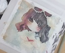 透明水彩であなたのお望みの絵を描きます 絵本のような仄暗くも可愛らしい画風です。 イメージ3