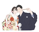 お洒落でシンプルな似顔絵、線画イラスト描きます 自分だけのアイコン◎お洒落で可愛い線画イラスト◎ イメージ6