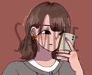 個性的で人と被らない、お洒落イラスト描きます お写真を元にイラストを作成いたします⭐︎アイコン画像等に！ イメージ8