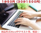 動画、音声データから文字起こし致します 1分50円(30分1500円)でお受けします！ イメージ1