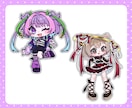 ポップで可愛いミニキャラ描きます 商用利用可◎アイコン、サムネイル、グッズなどに！ イメージ2