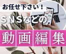 SNSのショート動画を編集します SNSのショート動画編集をお任せください！ イメージ1