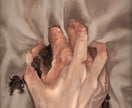 厚塗りで高級感のある人物絵を描きます 高級感と重厚感のある、アニメ絵よりかは少し重めの一枚絵です イメージ6