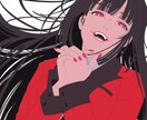 デジタル絵の色塗します 透明感のあるブラシ塗りやアニメ塗りその他色塗りをします イメージ6