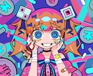 超病みかわポップなデフォルメイラスト制作します SNSアイコンやMVに！キャラクターデザインも制作可能！ イメージ2