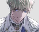 商用可◎TRPG.ゲーム用立ち絵制作します イケメンキャラ、クール系、色気のある男性キャラが得意です イメージ9