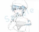 ゆるふわSNSバストアップアイコンを描きます お手軽にキャラクターデザインしたい方におすすめです⭐️ イメージ2