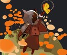 主に立ち絵や１枚絵等を比較的安価な値段で制作します 厚塗りでどこか影のある目を引くイラストが得意です。 イメージ2
