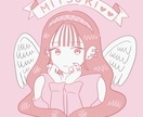かわいい女の子のアイコン描きます 韓国っぽ♡推し活♡Vtuber系の可愛いイラスト イメージ2