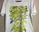 Tシャツデザインのご依頼承ります キャラクターやバンドっぽい雰囲気のものなど イメージ7