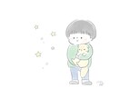 可愛くデフォルメした似顔絵アイコンをお描きします ふんわり優しいタッチに仕上げます☆ イメージ7