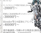 VRoidによるVRM 3Dモデル制作できます VRoidの枠を超えたクオリティを追求できます イメージ3