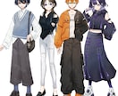 かわいい・かっこいい立ち絵描きます TRPG、IRAM用などの立ち絵を制作いたします！ イメージ4