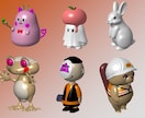 3Dプリンター用のデータ作成、3Dモデリングします アクセサリー、シリコン型、プラモデル、フィギュア、3Dデータ イメージ7