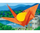 絵本タッチのやさしい手描きイラストを描きます 動物や人物を、アナログならではの手描きの温度感で イメージ4