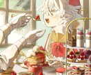 キャラクターの魅力たっぷりのイラストをご提供します あなたの理想を一枚のイラストにぎゅっと！ イメージ5