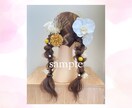 ウィッグで着画撮影いたします 美容師が、得意なヘアアレンジでハンドメイド作品を輝かせます イメージ4
