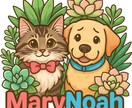 オリジナルイラスト！犬猫小動物イラスト作成します 世界にひとつ、うちの子イラストをお届けします！ イメージ1