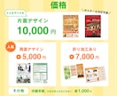 反応が取れるチラシ作成｜EC・店舗運営経験あります 構成・見せ方もお任せ｜原稿なくてもOK／修正無制限対応 イメージ5