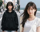清楚系AI美女イラストを用途に合わせて制作します 商用OK｜清楚感・透明感重視のオーダーメイド イメージ3
