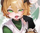 お買い得！ウエストアップ+ミニキャラセット描きます 商用込！SNS・返礼品・Vtuberサムネに最適！！！ イメージ7