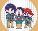 SDキャラ・デフォルメイラスト制作します SDキャラ／デフォルメイラスト制作！等身指定や動物もOK！ イメージ3