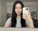 SNS映え！リアルでエモいAI美女アイコン売ります 著作権フリー！SNSで使えるエモい美女画像5枚セット イメージ5