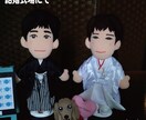 似顔絵人形ブライダル（和装衣装規定）制作します ～特別な日を形にする、オリジナル似顔絵ウェディングドール～ イメージ6