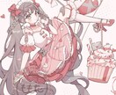ふんわり可愛い女の子の衣装をお仕立てします 商用利用込でふんわり可愛い女の子を制作いたします！ イメージ3