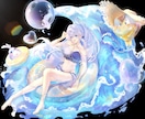 衣装デザインOK★ポップで魅力的なイラスト描きます 一枚絵/アイコン、ヘッダー、サムネイル、オリジナルMVなど イメージ3