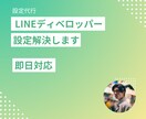 LINEディベロッパーの設定を代行します LINEディベロッパーで困ってませんか？ イメージ1