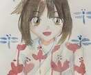 水彩画キャライラストが描けます 画像のようなイラストはいかがですか？ イメージ1