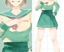 目を引く！商用利用OKのイラスト描きます 立ち絵・サムネイル・グッズetc...お気軽にご相談を！ イメージ3