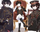 イラスト制作承ります アニメ調のキラキラした絵柄をお求めの方へ イメージ4