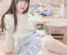 ゆめかわの専用写真をとります ここでしか買えないふりふり服の女の子の写真！ イメージ3