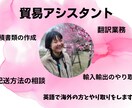 輸出輸入業務の貿易アシスタントします 現役貿易アシスタントが細かくサポート イメージ1
